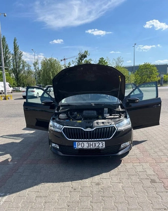 Skoda Fabia cena 36000 przebieg: 179000, rok produkcji 2018 z Poznań małe 172
